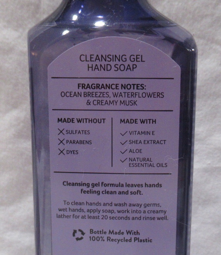 Bath & Body Works Cleansing Gel Hand Soap Lot Set of 2 BEACH BLISS