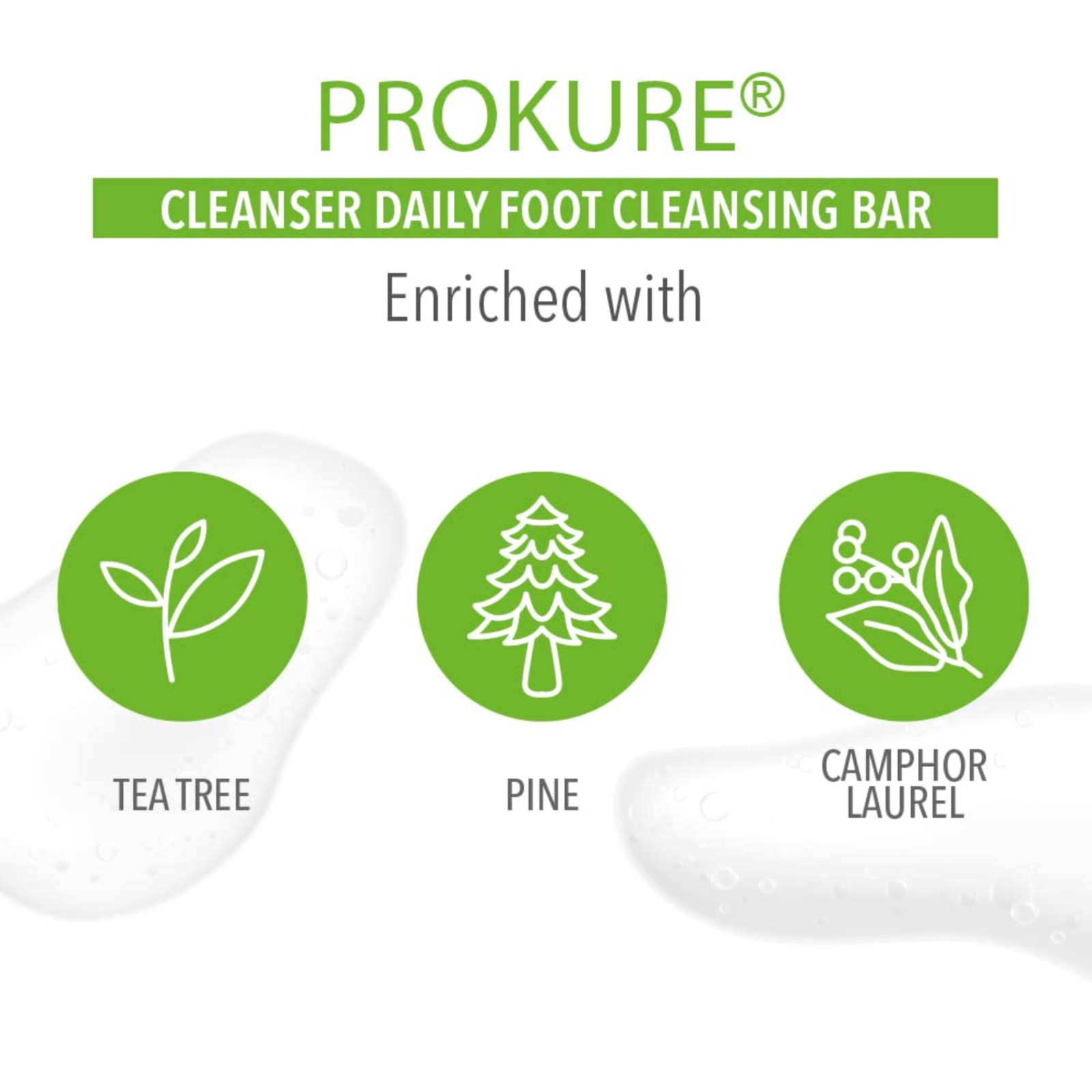 Dr. Robaina Prokure Soap 3 oz – Foot Cleansing Bar with Refreshing Botanicals