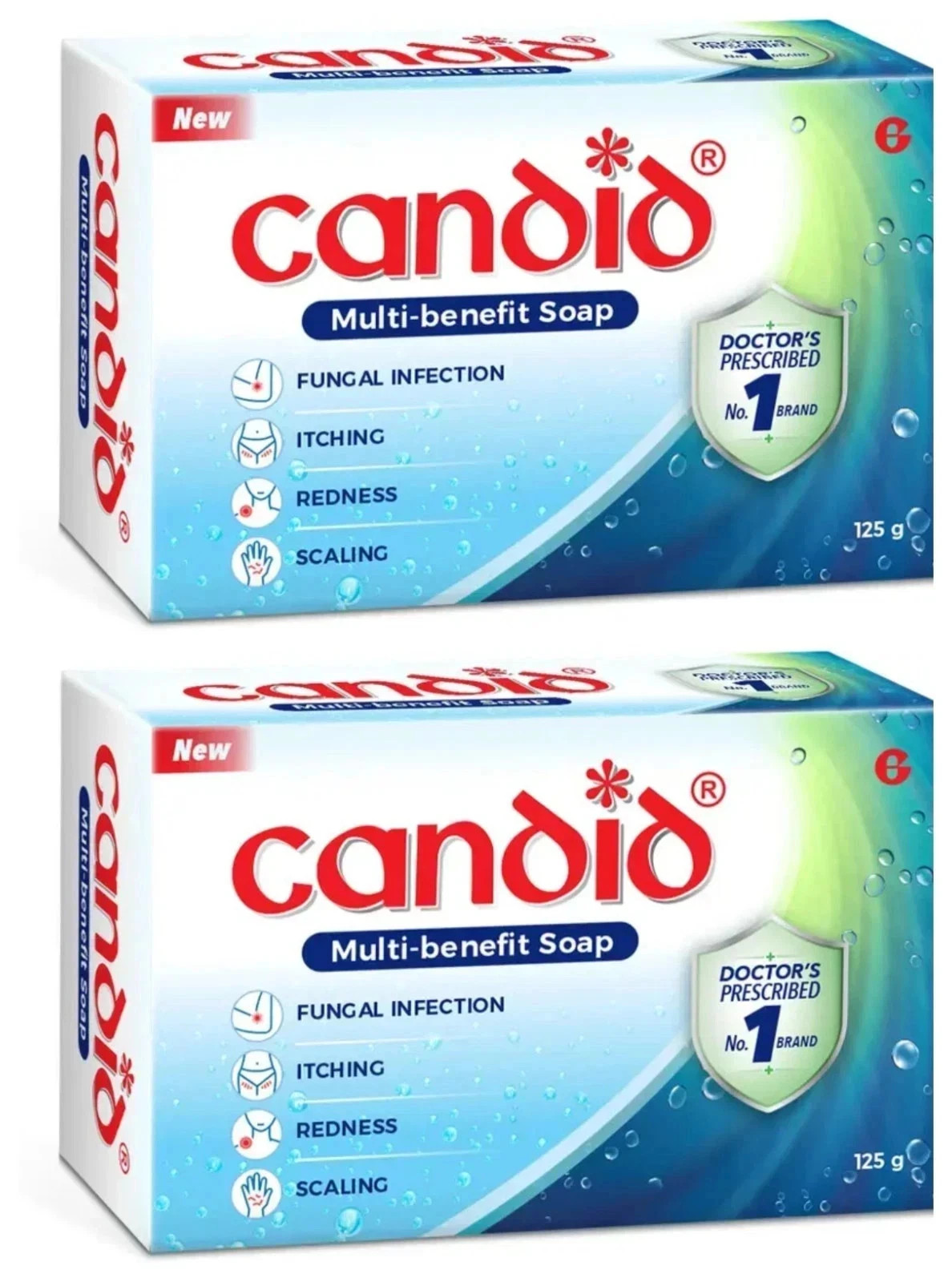 2X Candid Antifungal Soap 125gm Each – Long Expiry & Free Shipping
