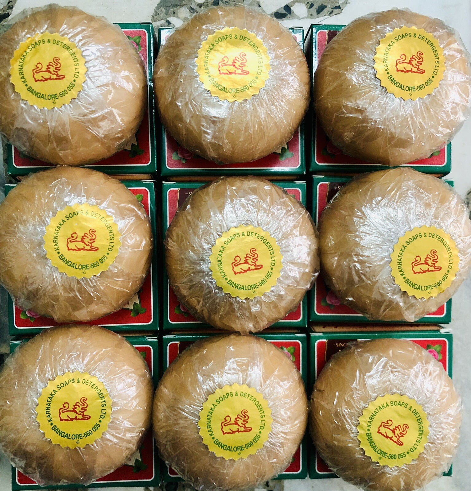 9 X 150gm Mysore Sandal Bath Soap Bar, ORIGINAL of Karnataka Soaps Ltd. Exp-2025