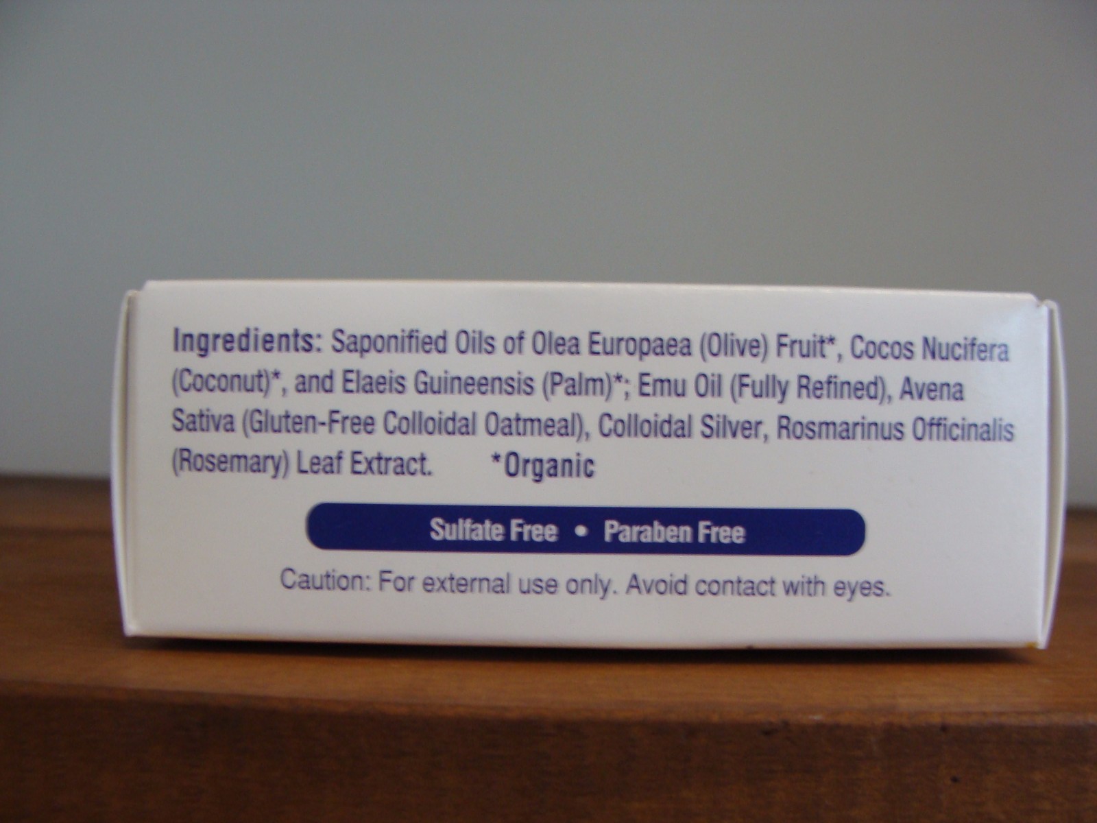 Emu Gold Emu Oil Handmade Soap 3.5 oz (Lot of 2 Bars of Soap) with Silver