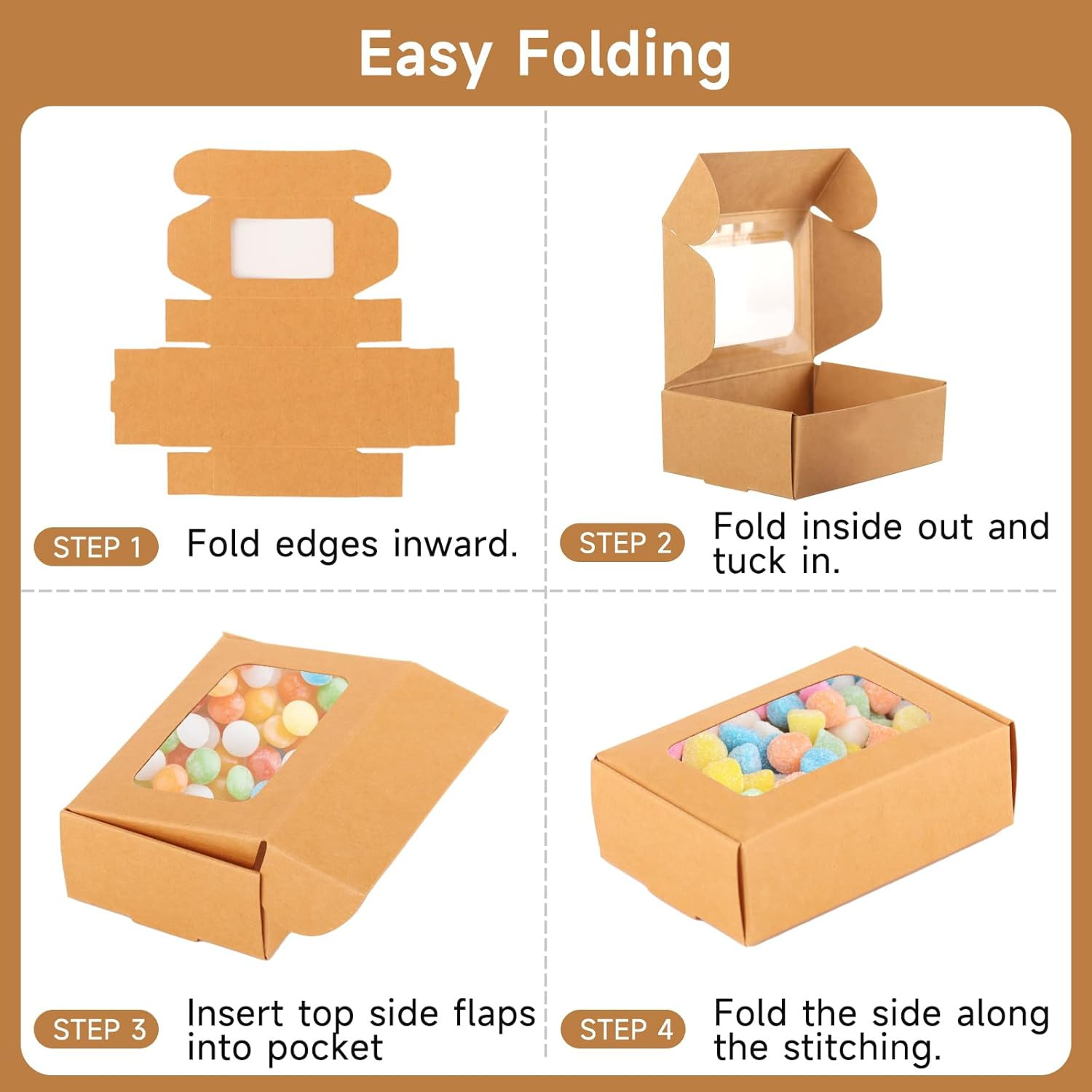 RYKOMO 60 PCS Soap Boxes for Homemade Soap 3.55 X 2.4 X 1.2 Inch Small Soap Pack