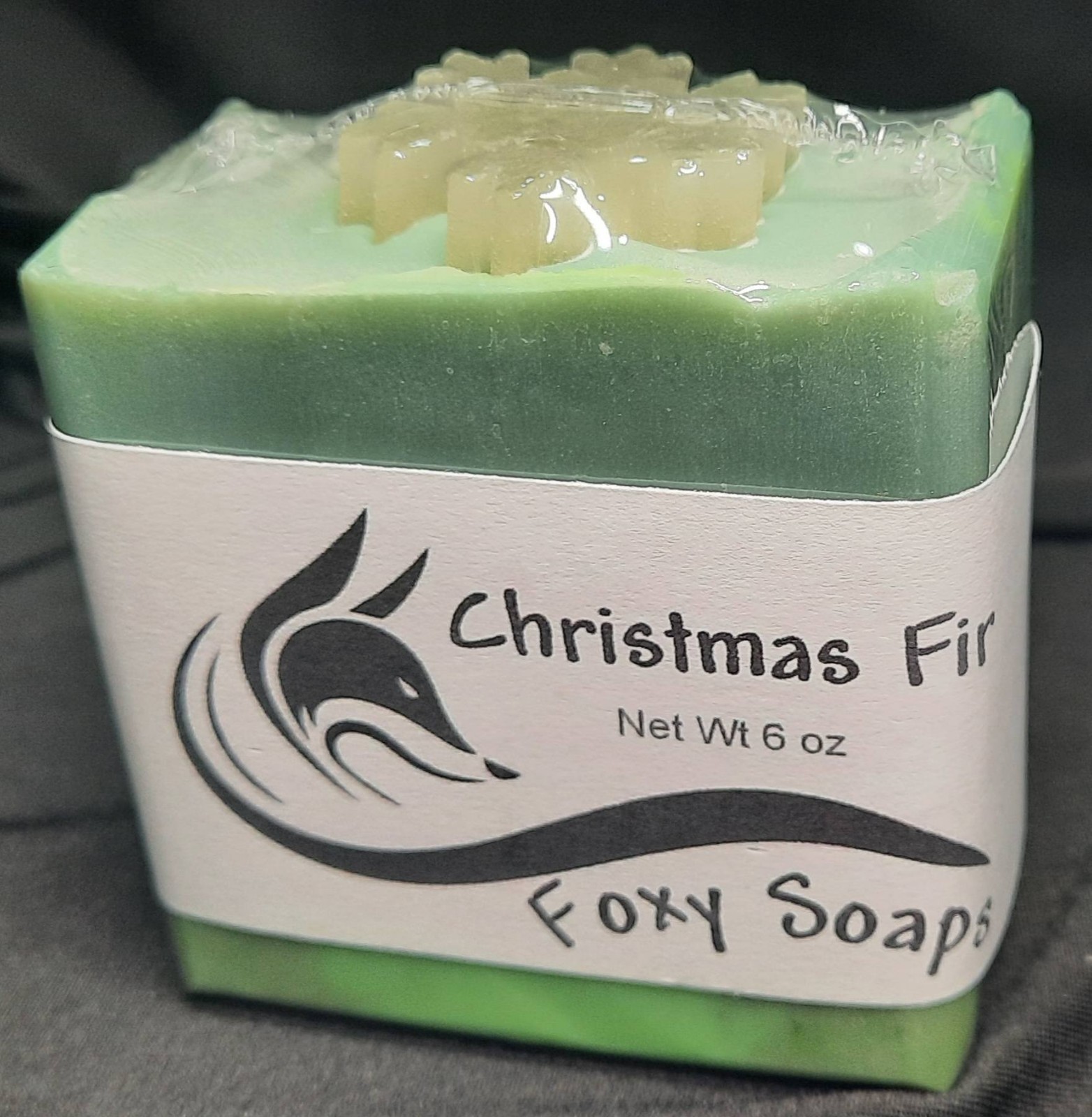 Christmas Fir-Glow in the Dark- Grass-fed Tallow Homemade Artisan Soap