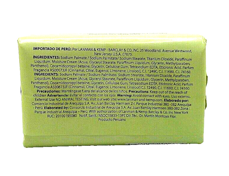 Murray & Lanman Florida Water Soap Bars – 6 Pack – 3.35 oz Each