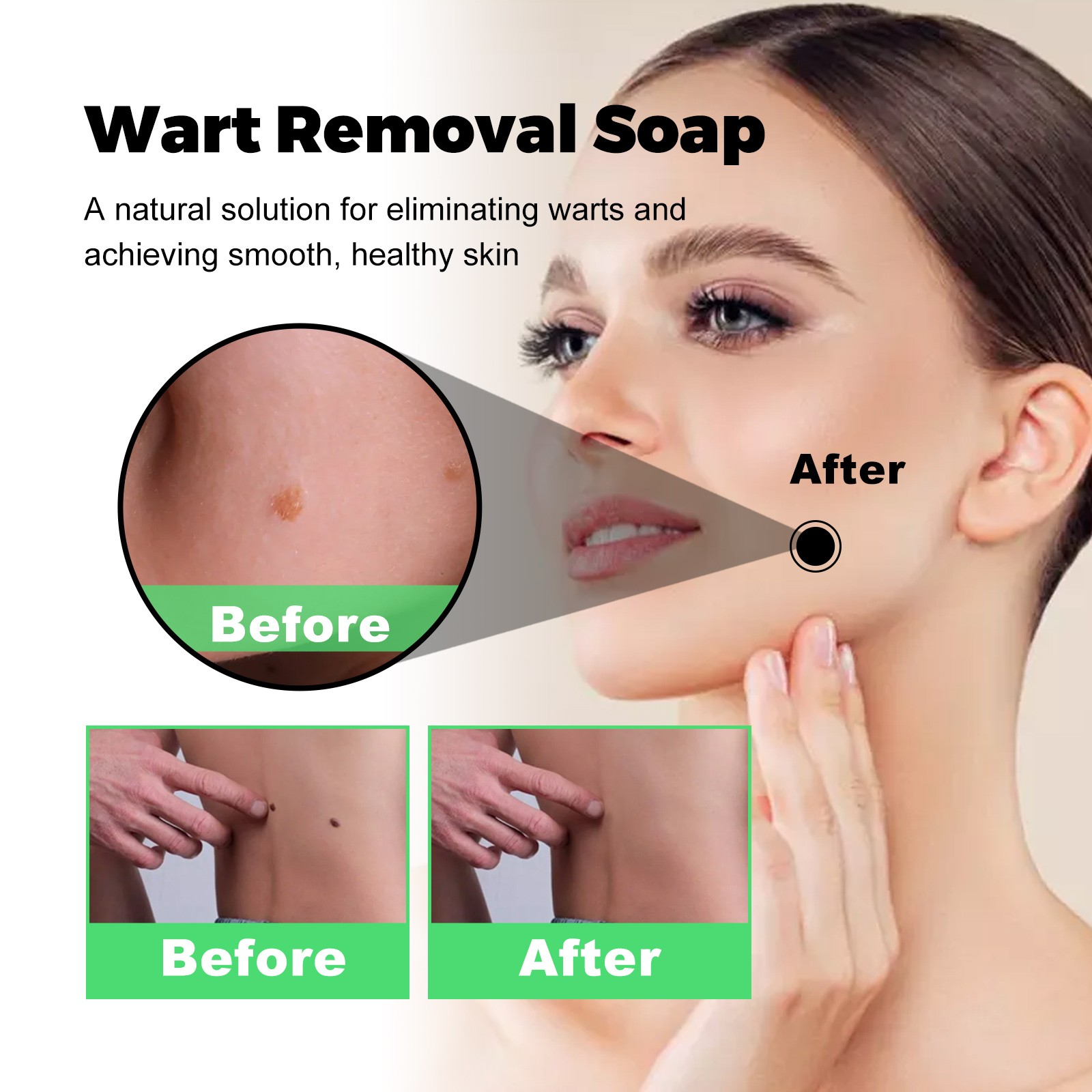 Tea Tree & Aloe Vera Soap Bar for Face and Body Deep Cleansing Skin Care