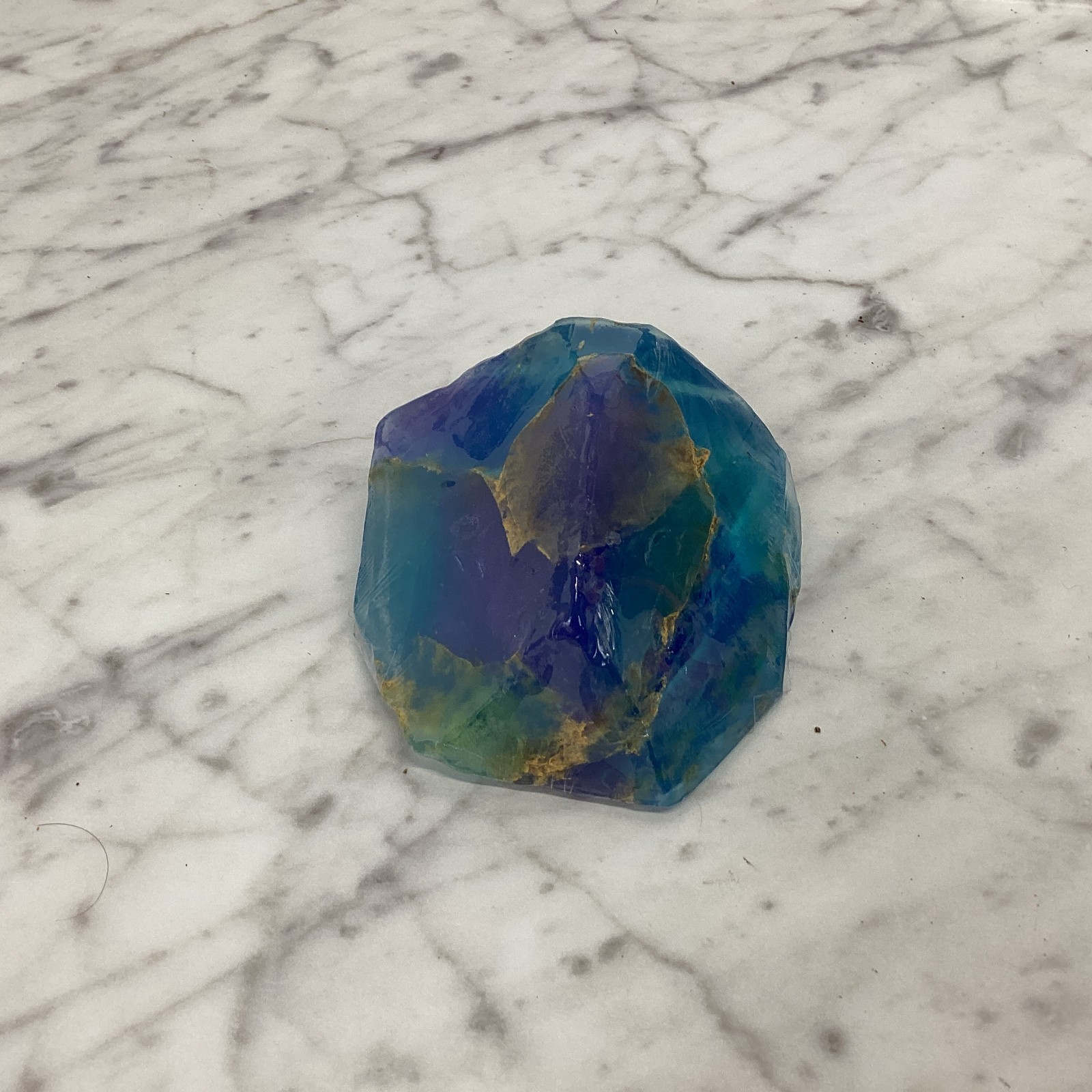 SoapRocks, “Rainbow Fluorite ” 6 oz. Bar