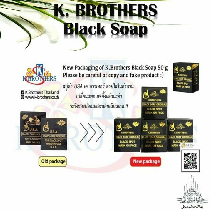 1 Dozen K Brothers USA Beauty Care Face Bright Skin Soap Best Seller Thailand