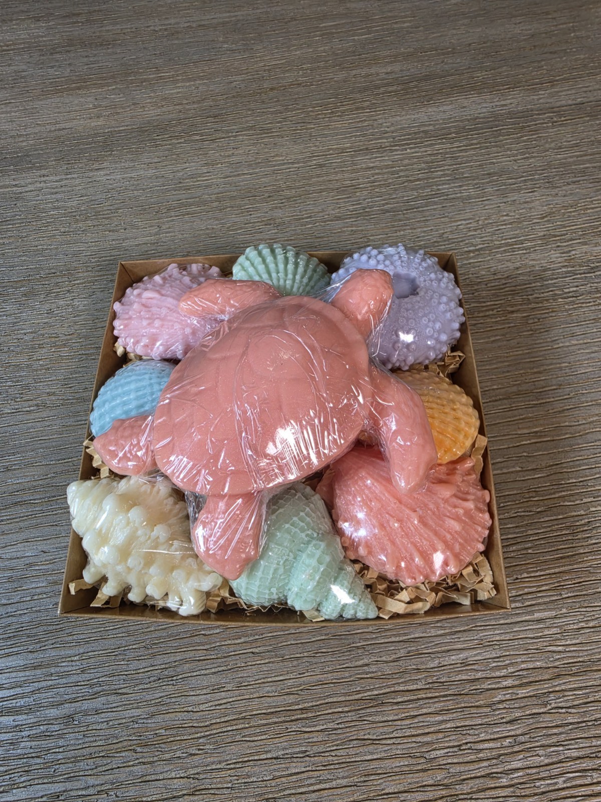 Handmade -Finishing Touch by Claudia Goat Milk Turtle Soap Set, Multipack Gift