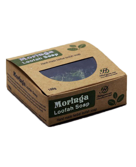 Moringa Loofah Soap 100g