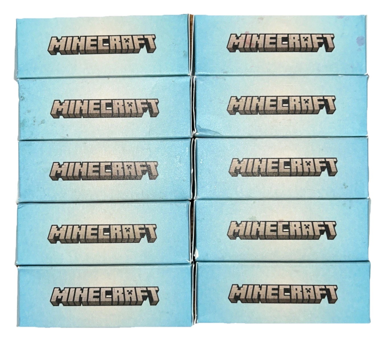 10-Pack DR. SQUATCH X MINECRAFT DIAMOND SCRUB LIMITED EDITION NATURAL SOAP NEW