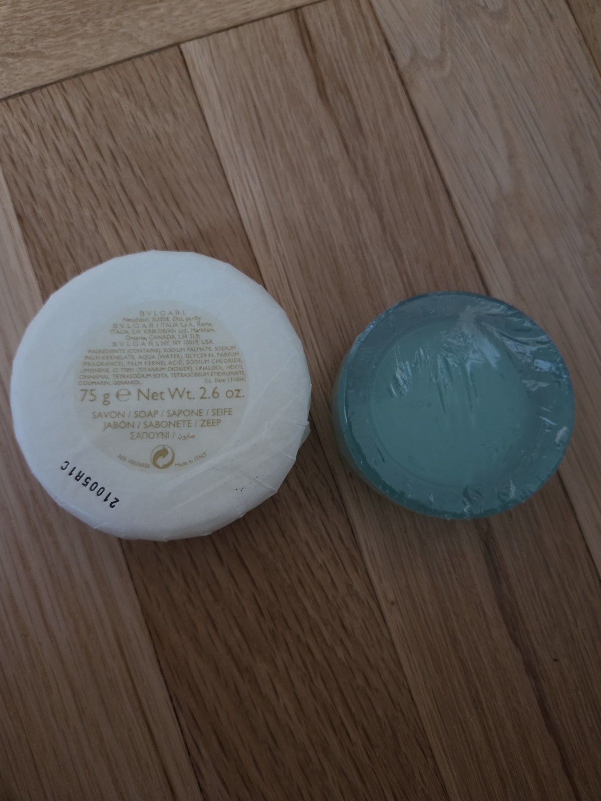 New Bvlgari Eau Parfumee au the vert 2.6 oz Soap Savon