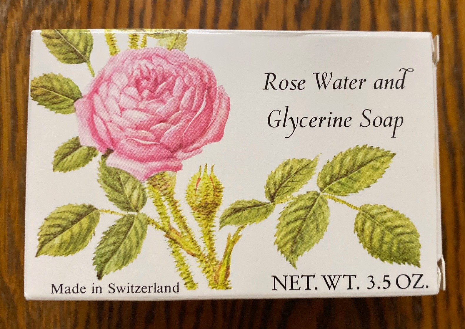 Crabtree & Evelyn Rosewater and Glycerin Soap 3.5 Oz Vintage