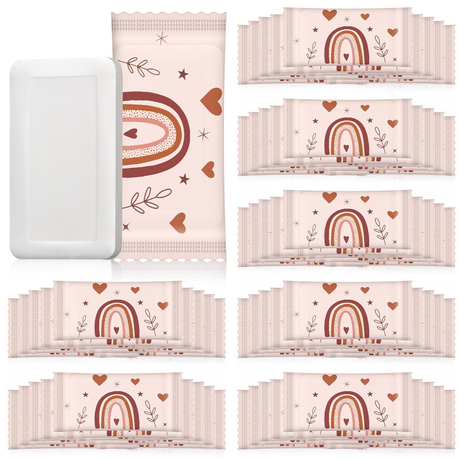 200 Pcs 0.35 oz Mini Hotel Soap Bars Bulk Individually Wrapped Hand Soap Bars