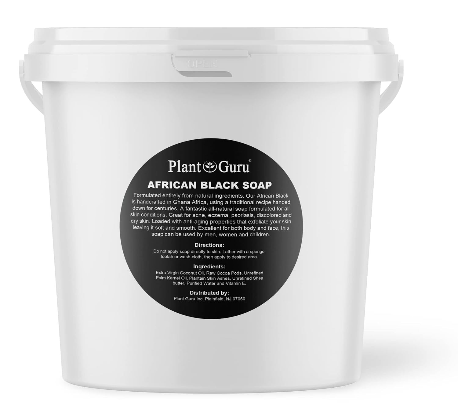 Traditional African Black Soap Cleansing Paste/`