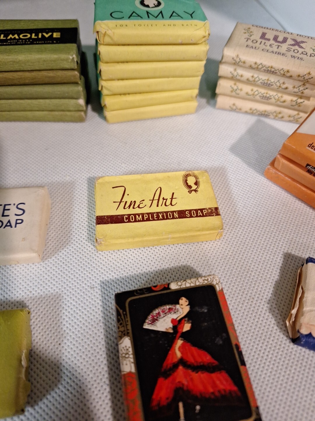 Motel/hotel Bar Soaps Small Bars. 56 Bars Variety. Old