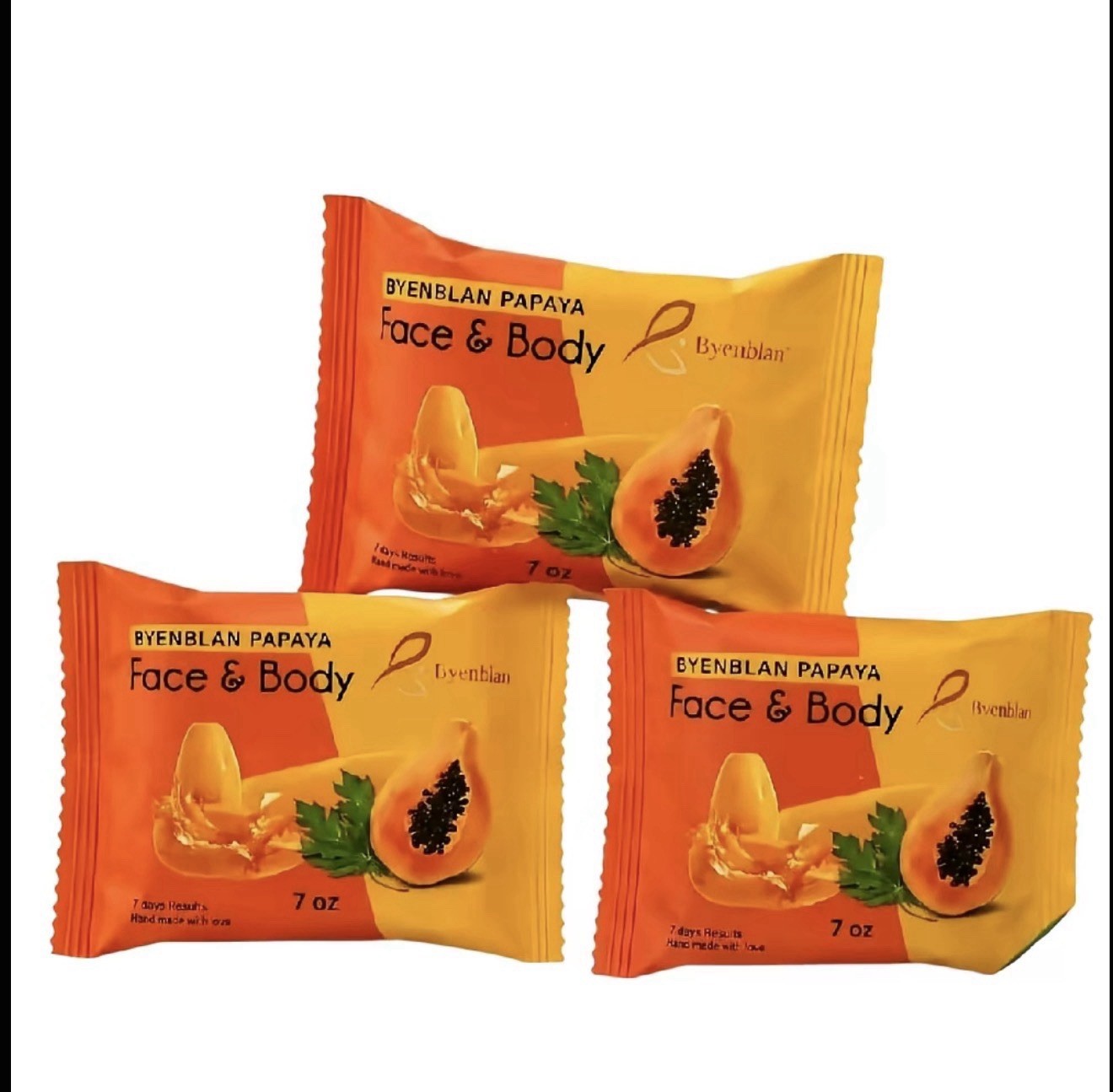 Byenblan Papaya Face &body Soap