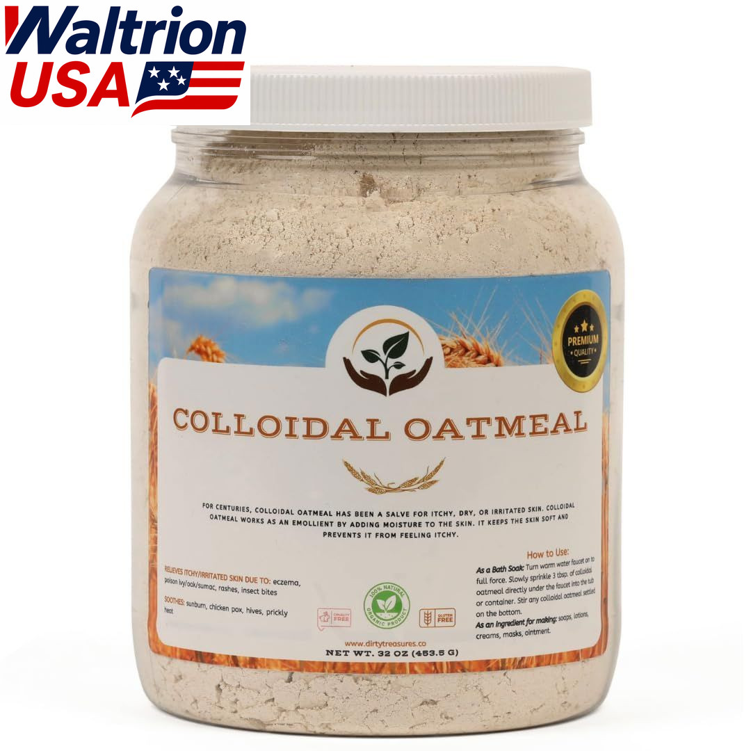 Colloidal Oatmeal Bath Eczema Itchy Skin Relief 100% Natural 2 lb
