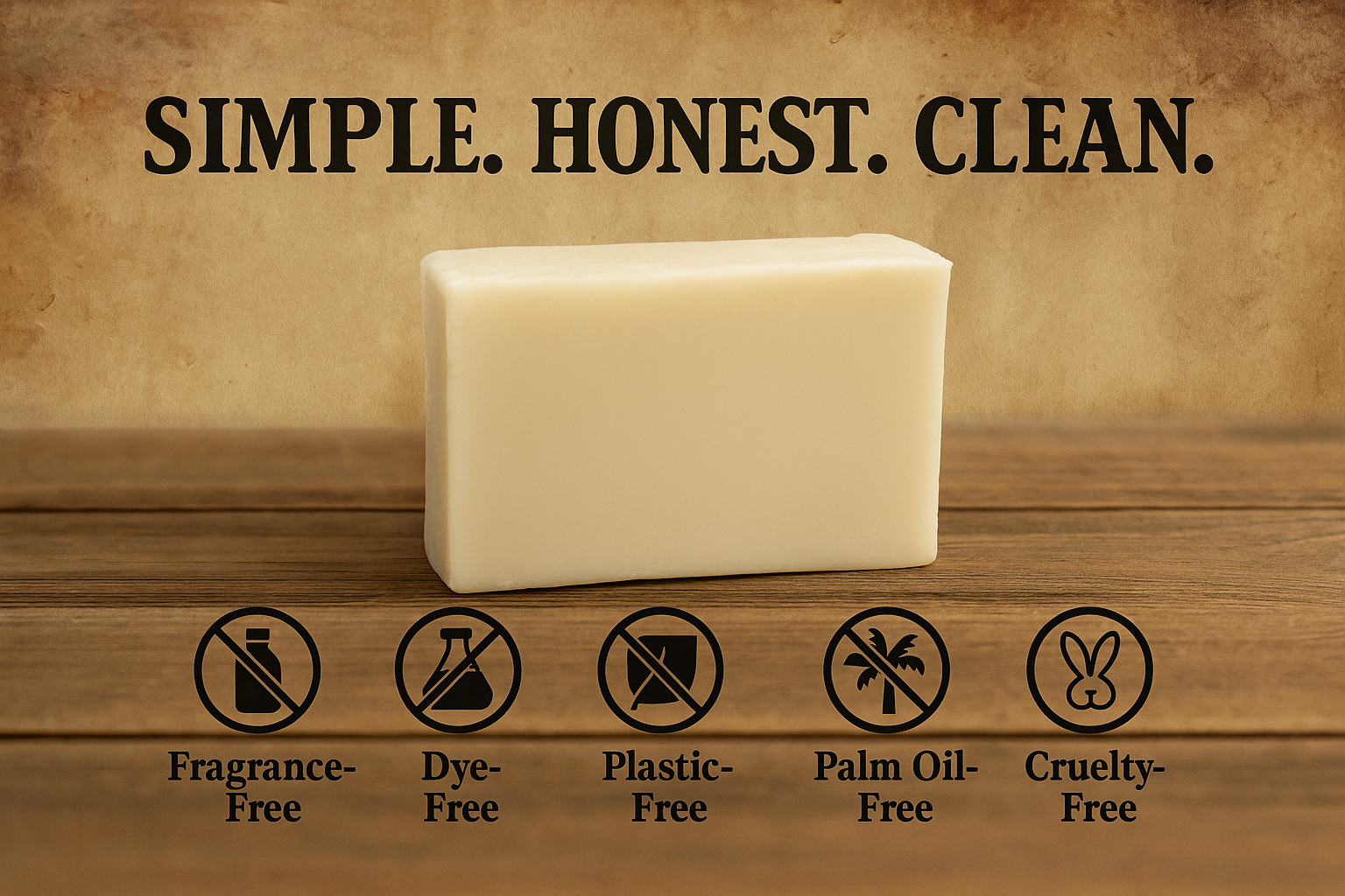 Handmade Old Fashioned Lye Soap w/Coconut Oil & More Natural & Organic