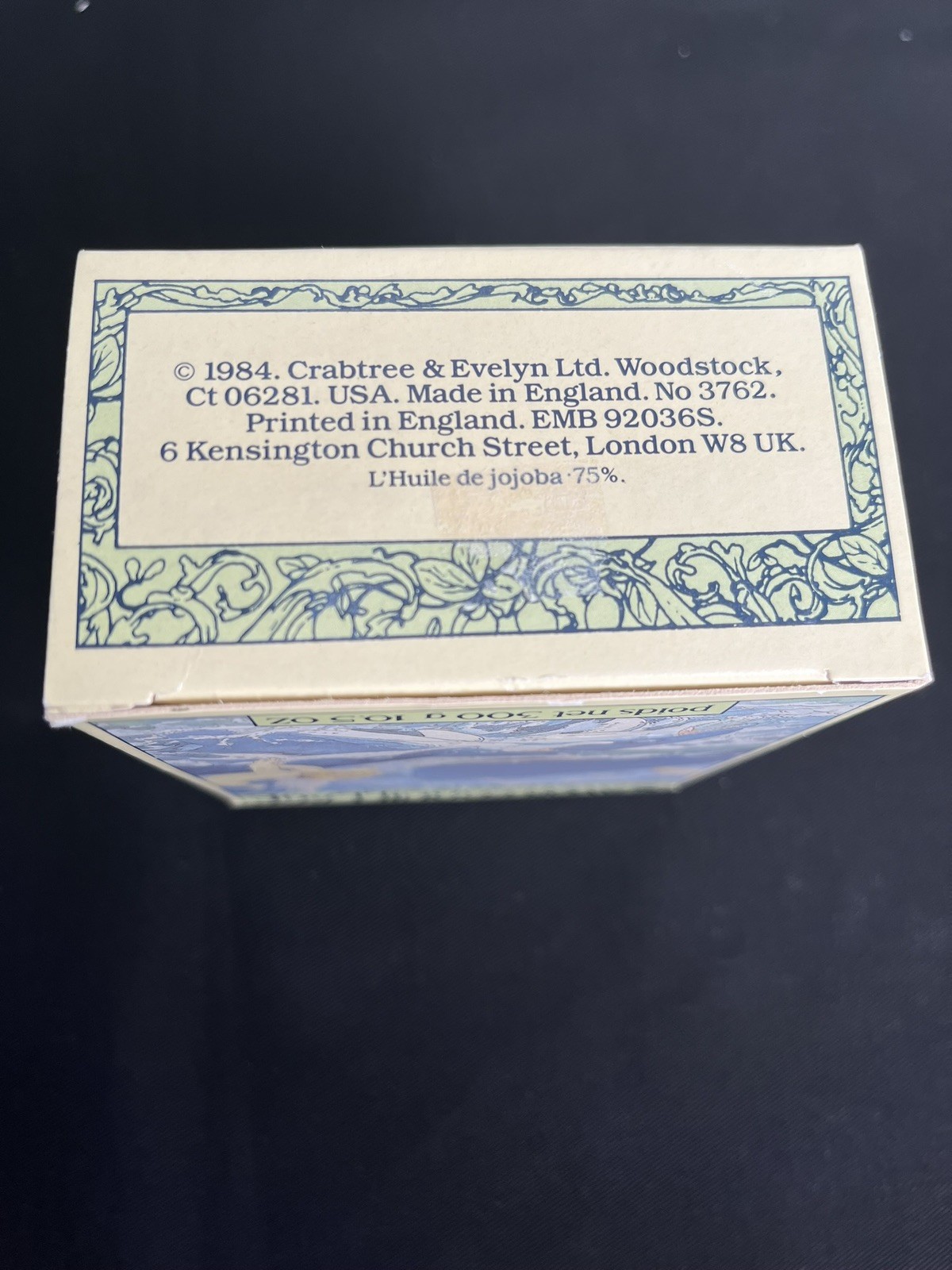 CRABTREE & EVELYN Jojoba Oil Jumbo Triple Milled 10.5 OZ Shell Shaped Soap NIB