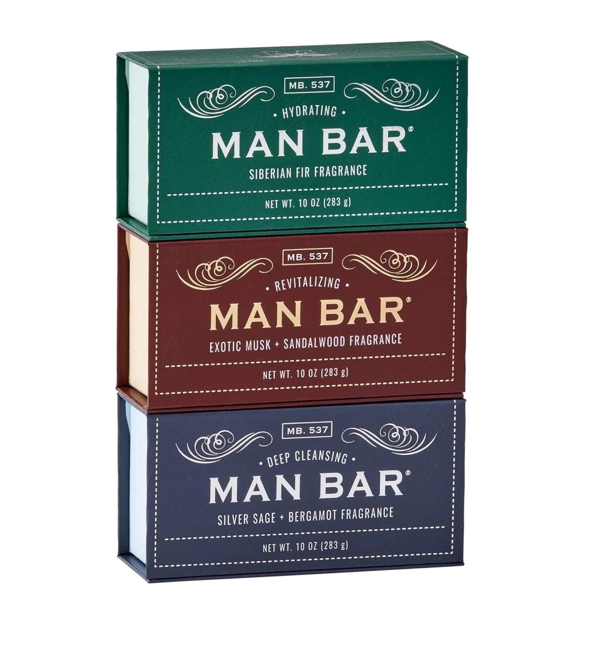 San Francisco Soap Co Man Bar 3-Piece Gift Set – No Harmful Chemicals – Good …