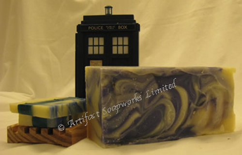 Handmade Soap Loaf – Blueberry Verbena Shea Butter Vegan Olive Oil