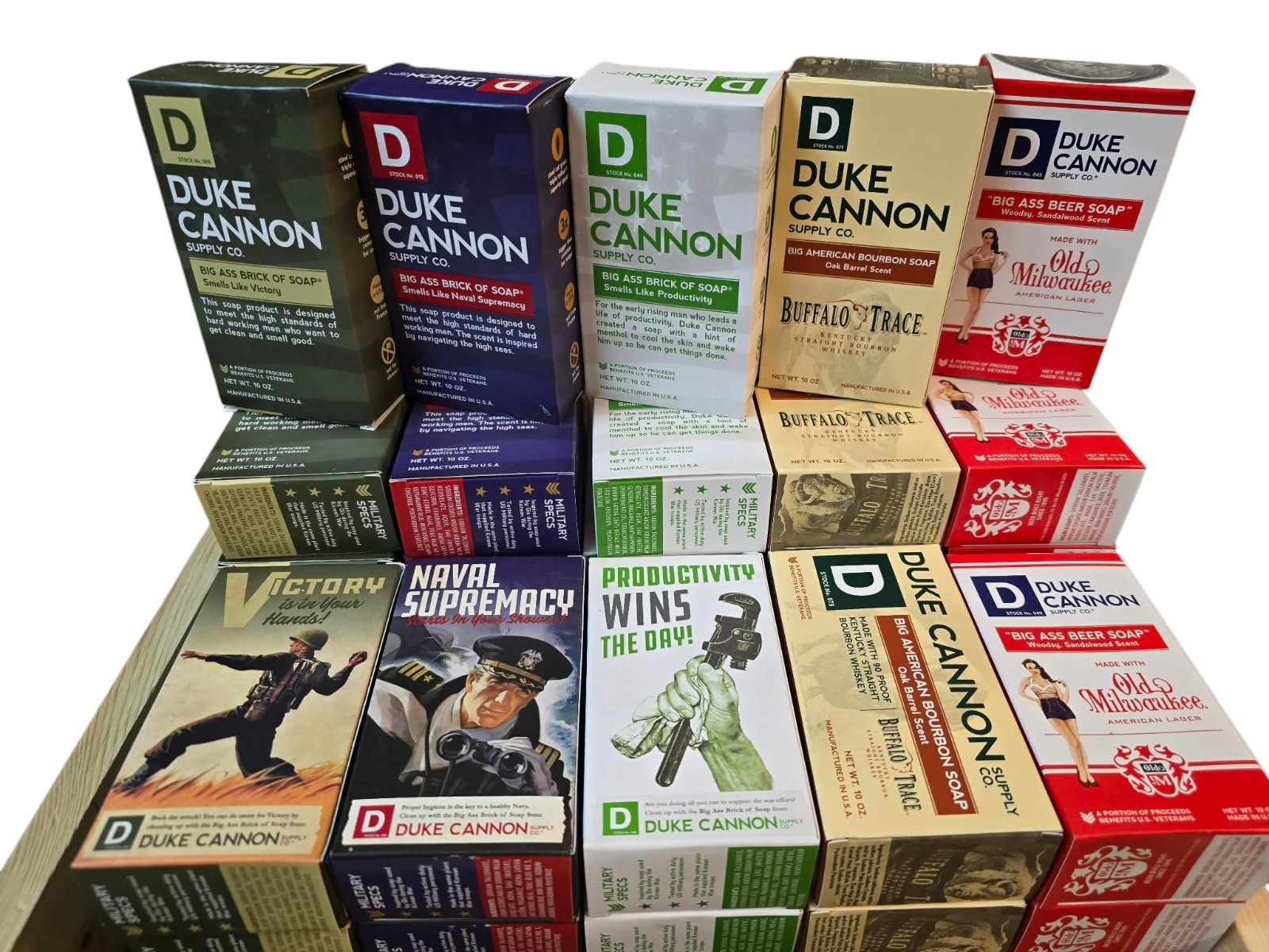 5pc. Duke Cannon Big A** Soap Bar Set
