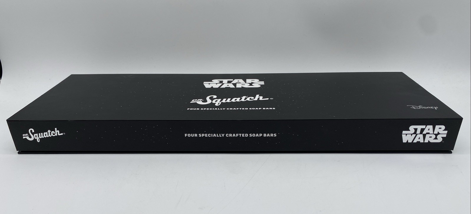 Dr. Squatch STAR WARS Soap in Collectors Box Four 5 Oz Soaps Limited Ed, Disney