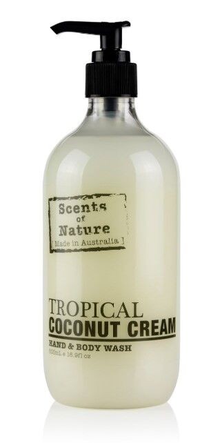 Scents of Nature by Tilley Hand & Body Wash – Tropical Coconut Cream – Australia
