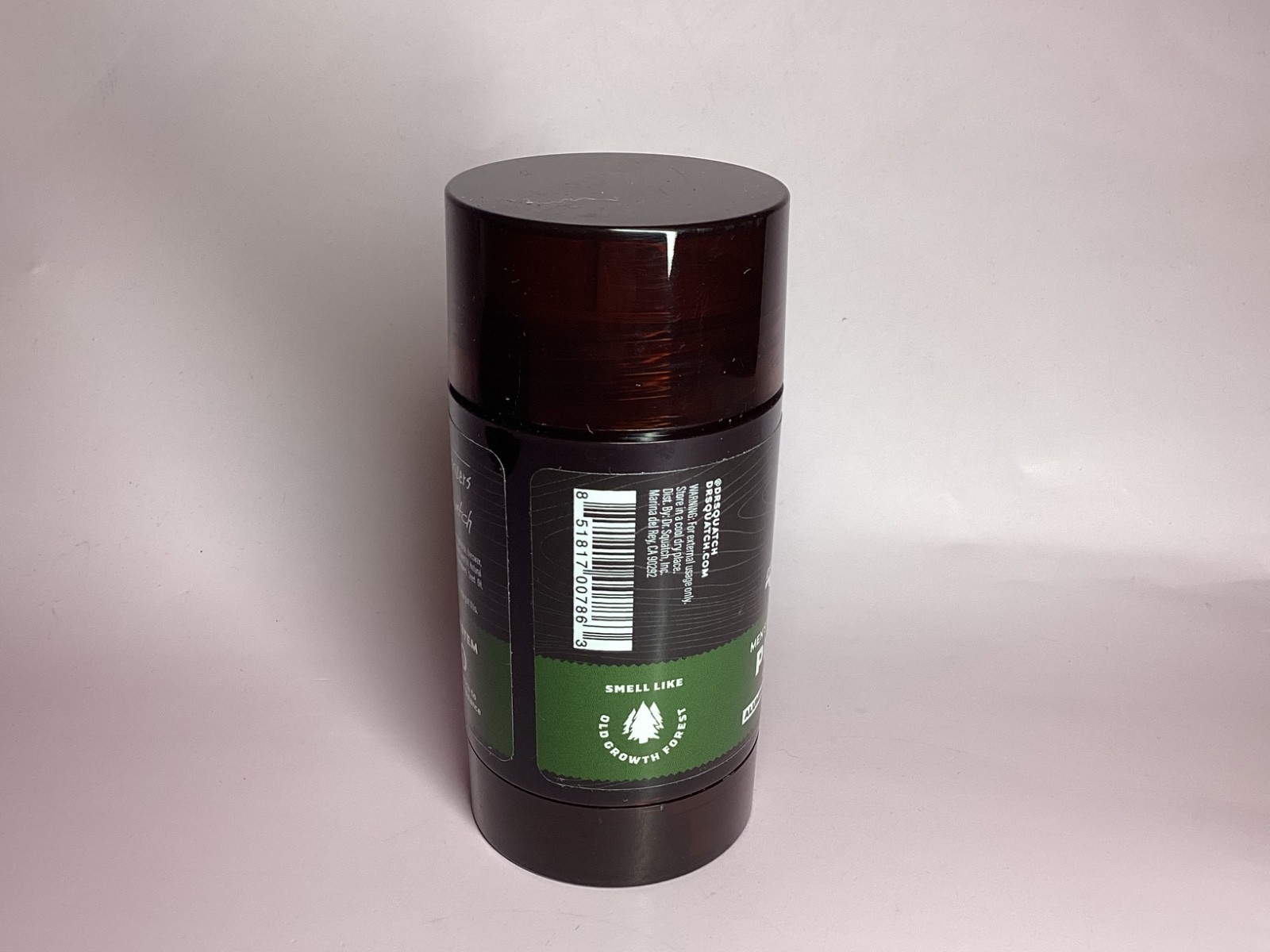 Dr. Squatch Men’s All Natural Deodorant 2.65 oz – Pine Tar