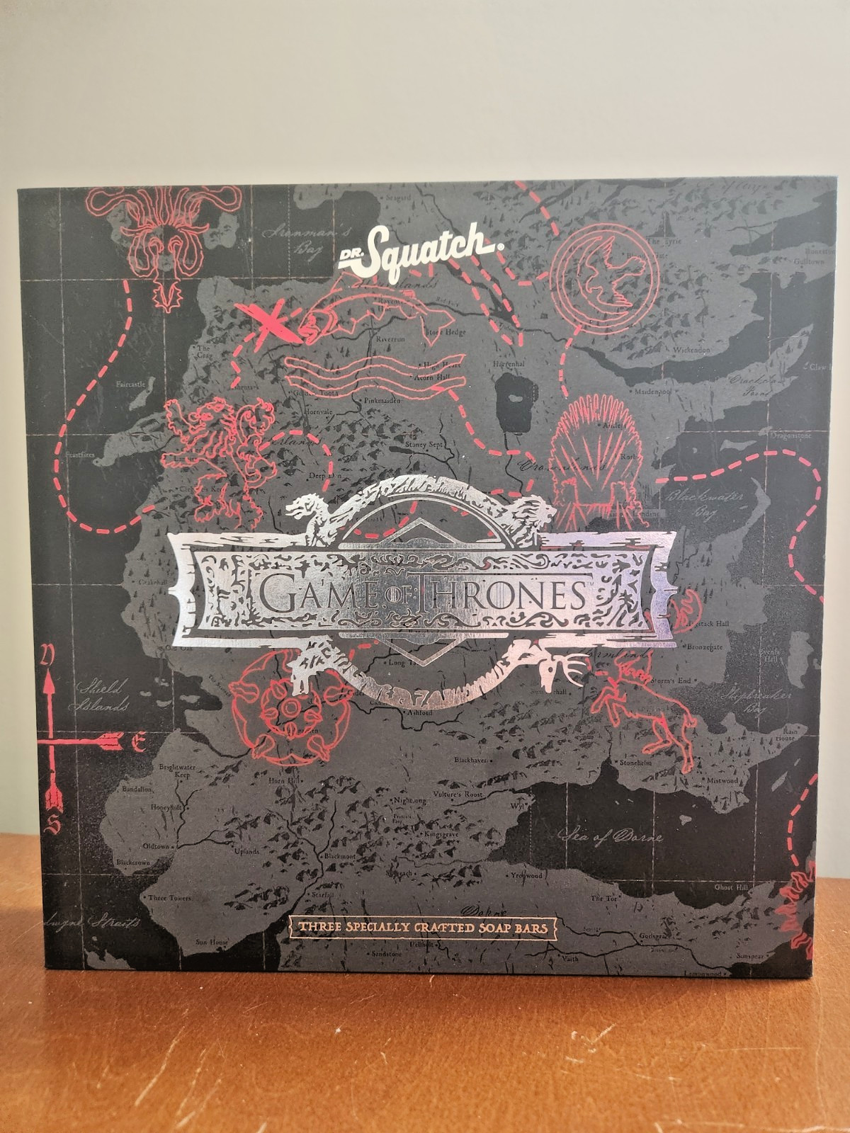 NEW Dr. Squatch Game of Thrones Limited Edition Soap Box Set House of the Dragon