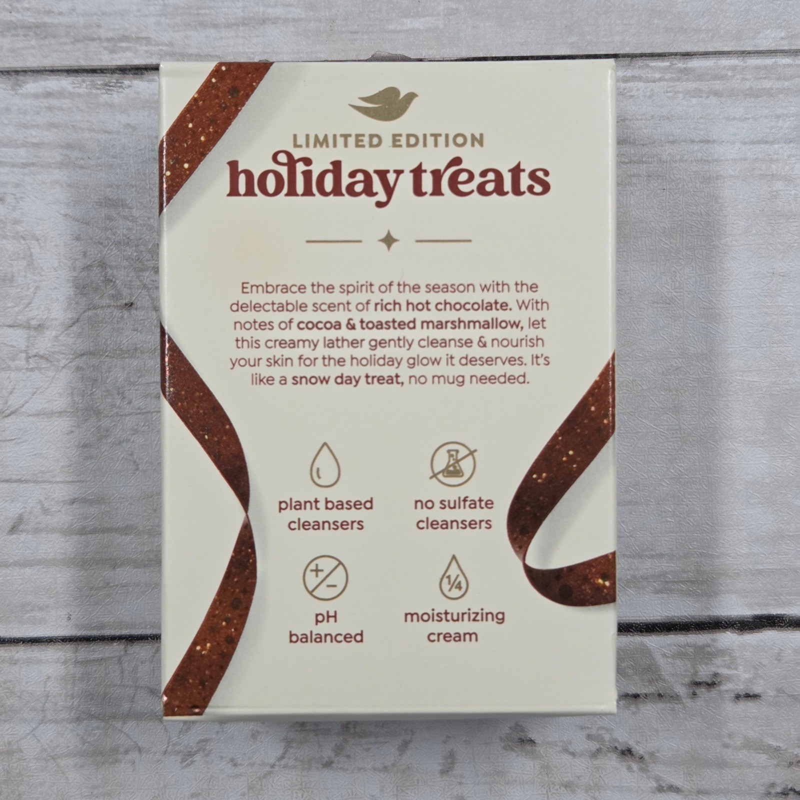 Dove Beauty Bar 5oz Hot Cocoa Swirl 3-Pack Limited Edition