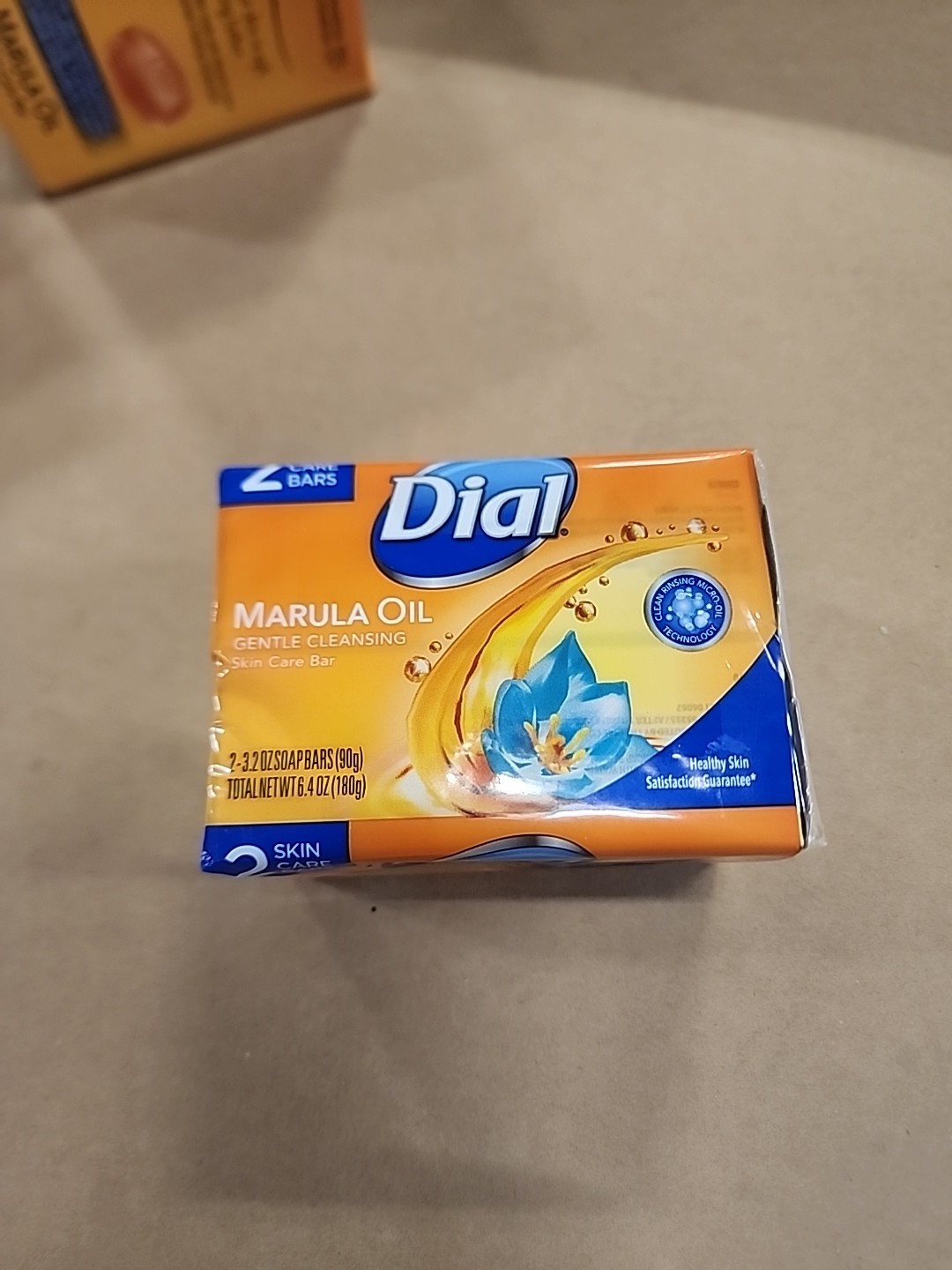 Dial Marula Oil Skin Care Bar 2‑Pack Bars Total New Sealed Discontinued NOS