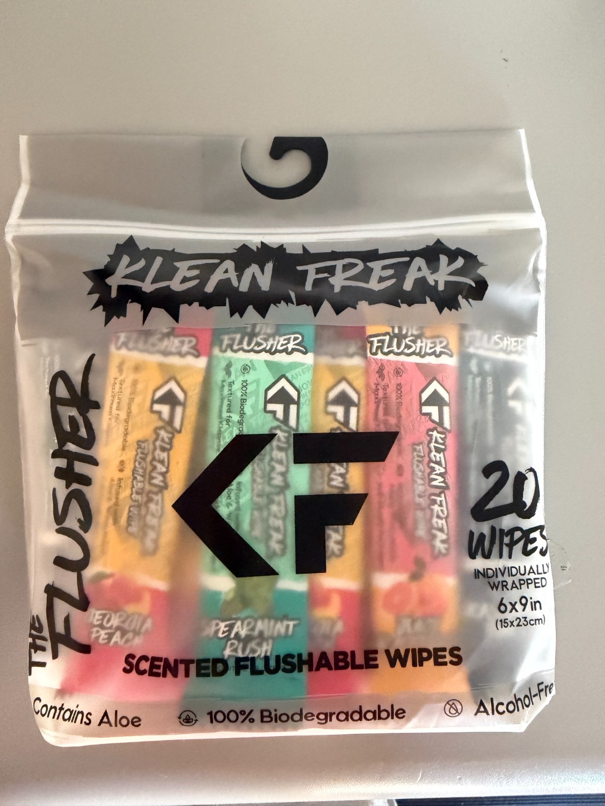 Klean Freak Scented Flushable Wipes