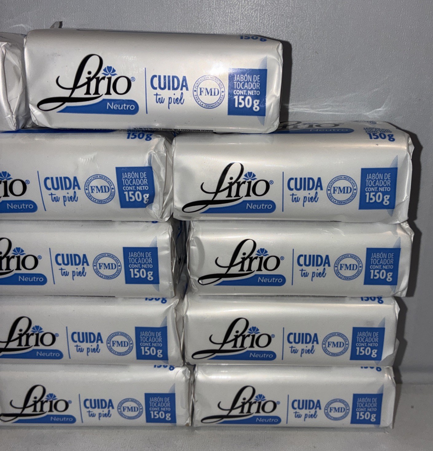 Lot Of 14-Lirio Neutro Neutral Bar Soap – 5.29 oz