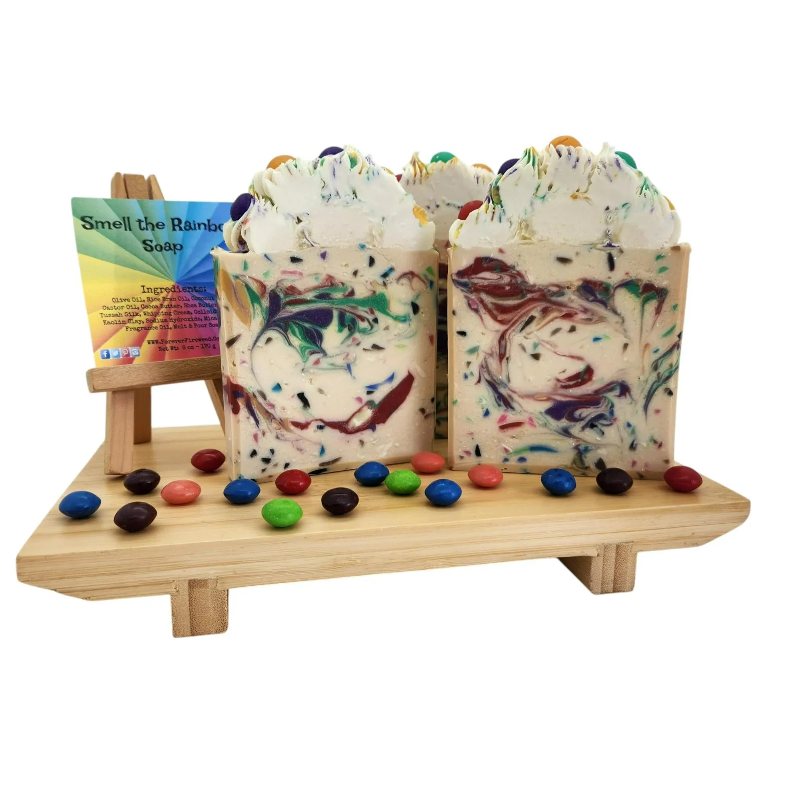 Smell The Rainbow Bar Soap / Candy Soaps
