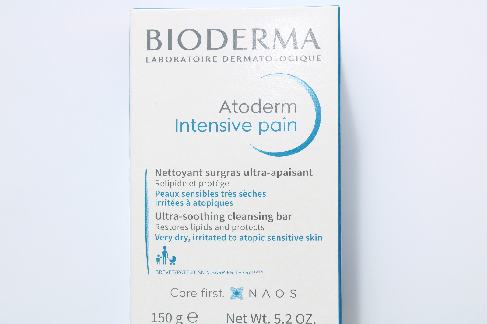 Bioderma Atoderm Intensive Pain Ultra-Soothing Cleansing Bar 150g (5.29oz)