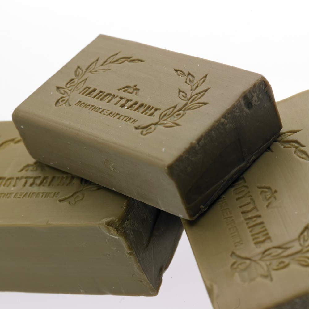 Papoutsanis Olive Oil Soap 125g Natural Unscented Greek Single Pack, Few Left!