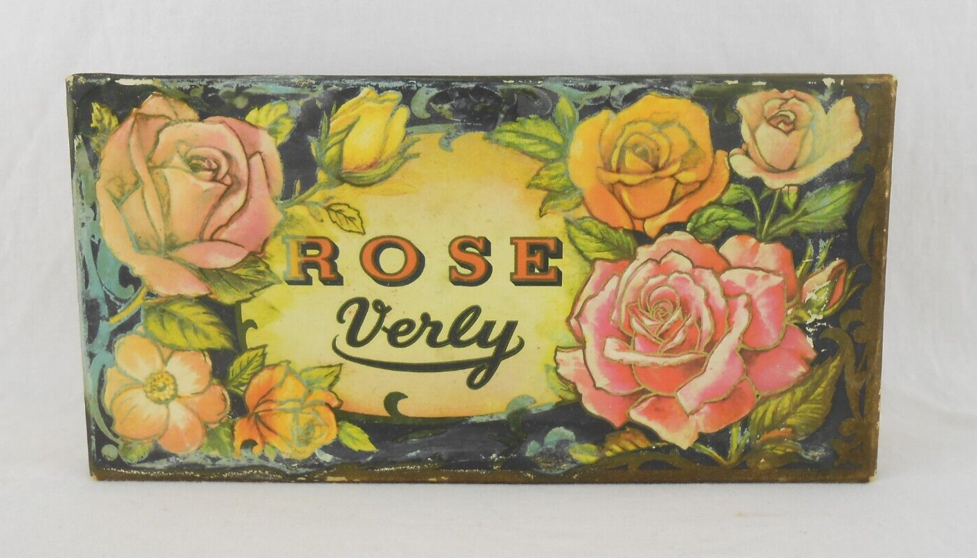 Verly Berlin Rose Luxury Vintage Perfumed Soap Rose 2 Cakes 5.2 oz New