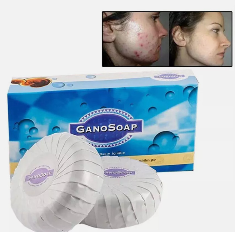 2 X GANO EXCEL SOAP ORIGINAL ENRICH GANODERMA & GOAT MILK (2 BAR PER BOX)