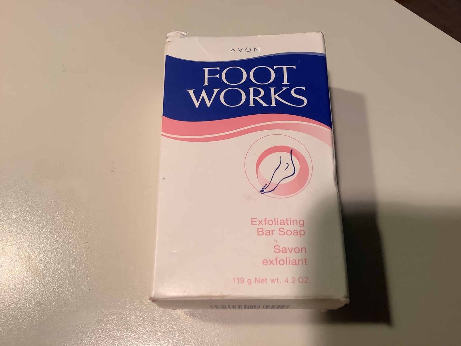 Avon Foot Works Exfoliating Bar Soap Full Size 4.2 oz – New Discontinued
