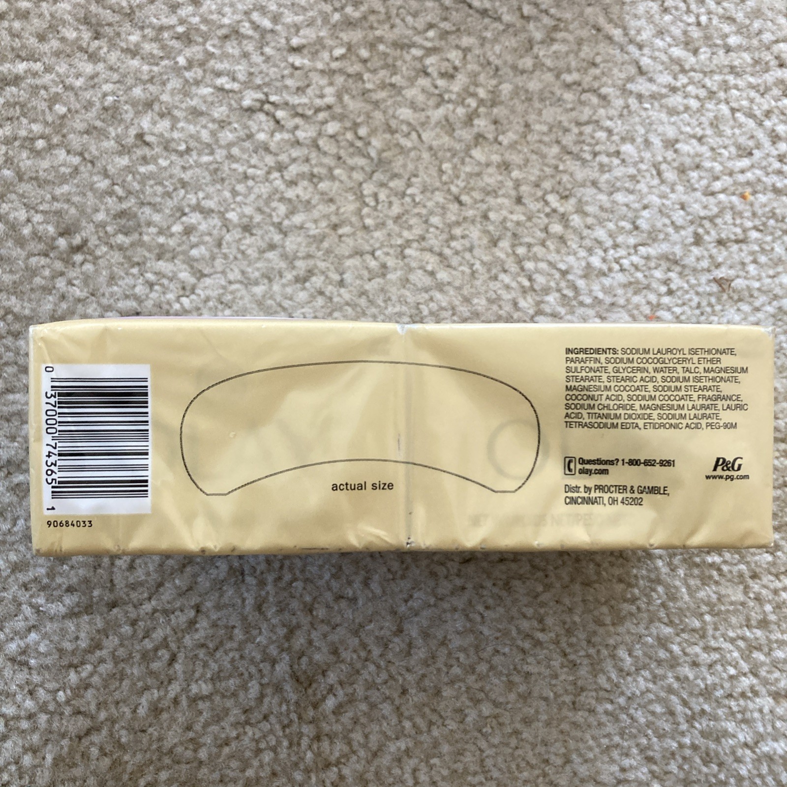 Olay Almond Milk Bar Soap, 6 Beauty Bars, 3.75 Oz Each