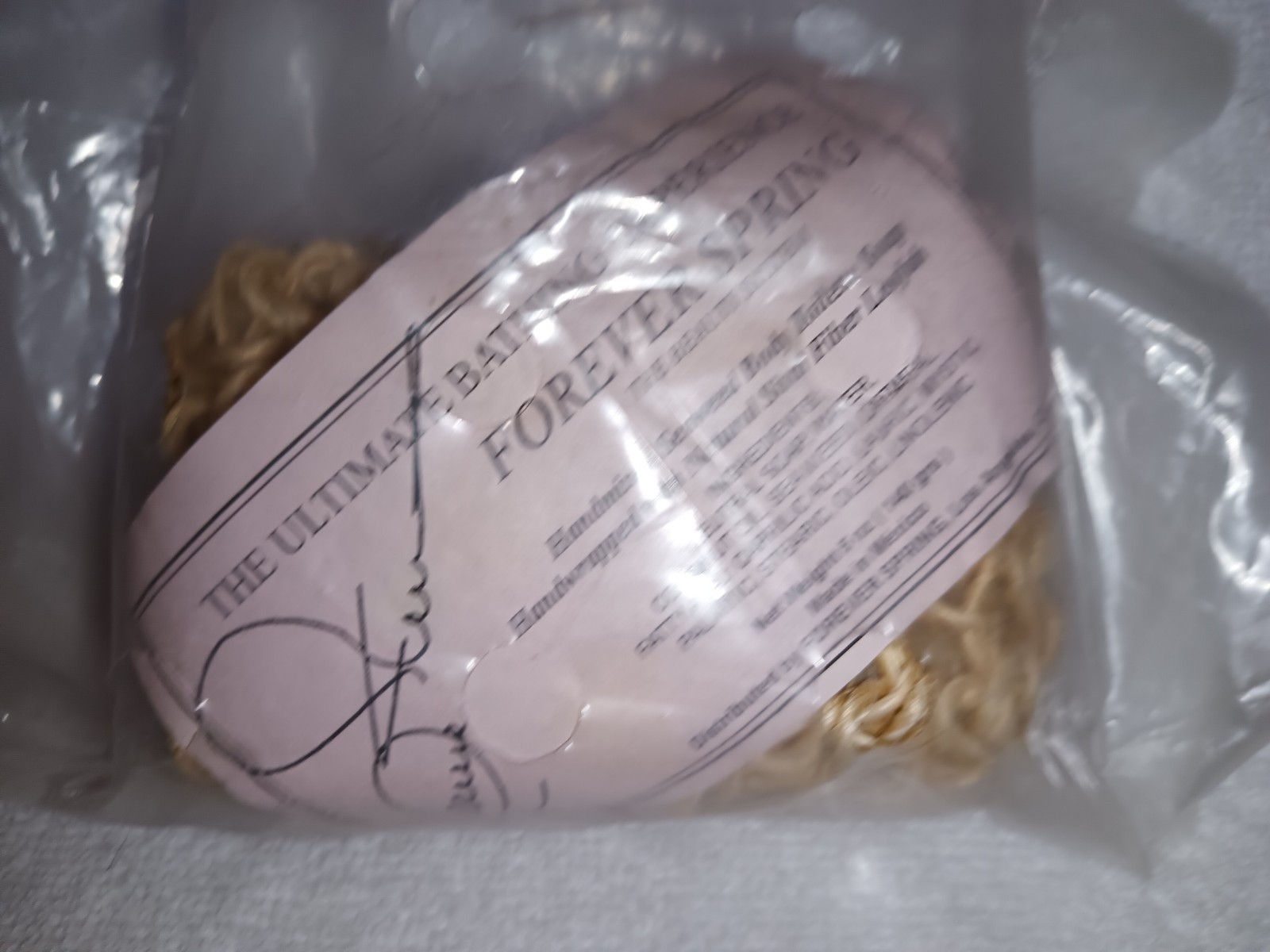 NEW CONNIE STEVENS FOREVER SPRING SOAP WITH FIBER LOOFAH ULTIMATE BATHING EXPER.