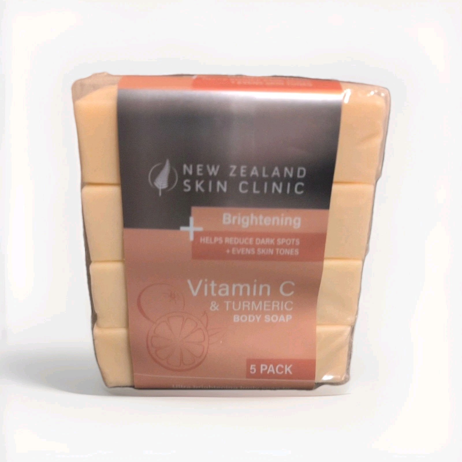 New Zealand Skin Clinic Vitamin C Turmeric Brightening Body Soap 4 Pack