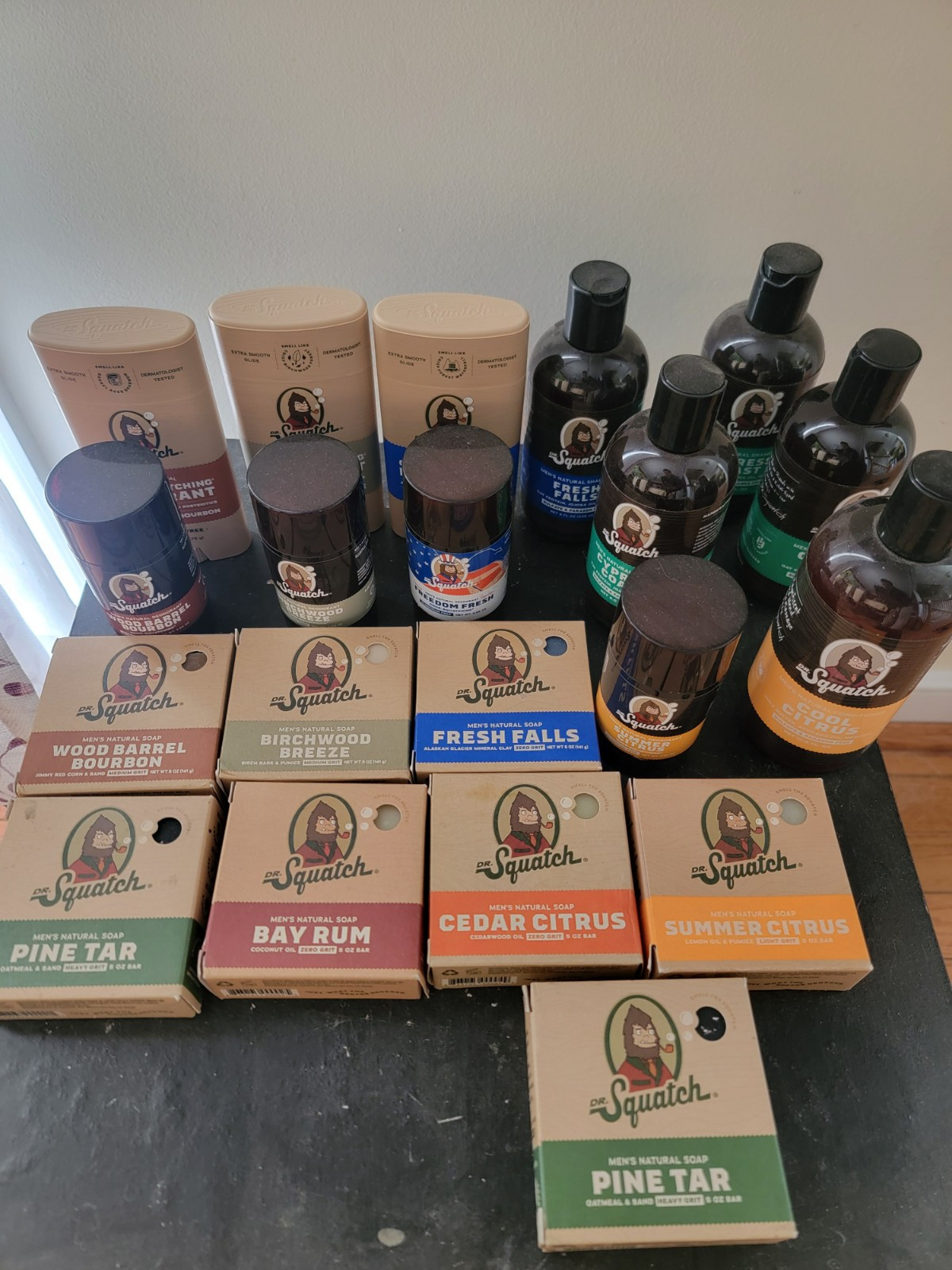Dr. Squatch Rare MANDOLORIAN SET Beskar Tar & Force Fresh Grogu