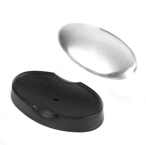 2 Pack Stainless Steel Soap Bar Magic Odor 2 Count (Pack of 1), Silver