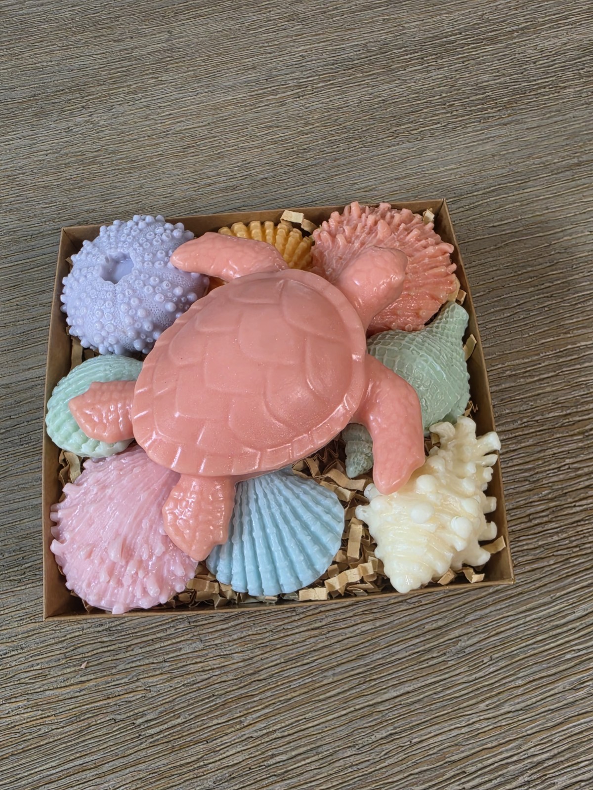Handmade -Finishing Touch by Claudia Goat Milk Turtle Soap Set, Multipack Gift