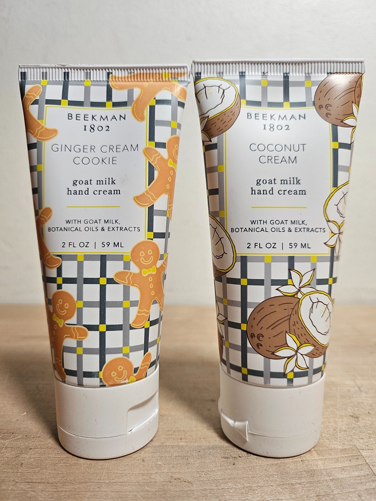 Beekman 1802 – Ginger Cream Cookie & Coconut Cream Goat Milk Hand Cream 2 oz