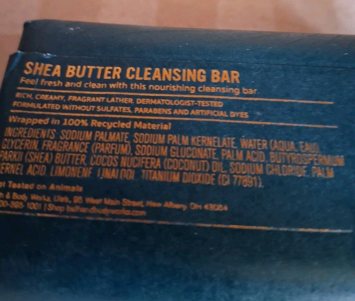 Bath & Body Works Men’s Collection Atlantic Shea Butter Cleansing Bar Soap 5oz.
