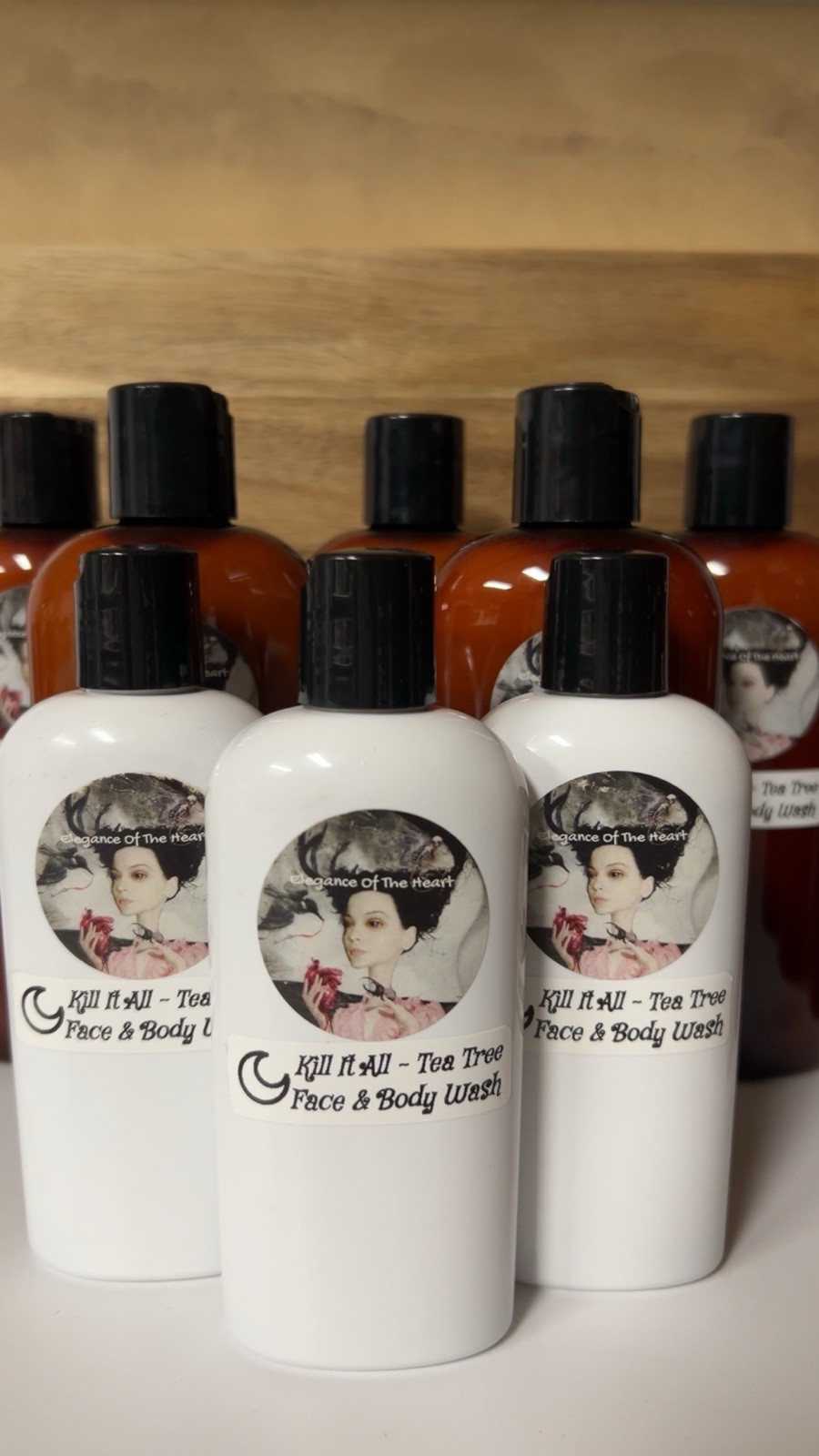 Elegance Of The Heart Tea Tree Antibacterial Antiseptic Soap, Face & Body Wash