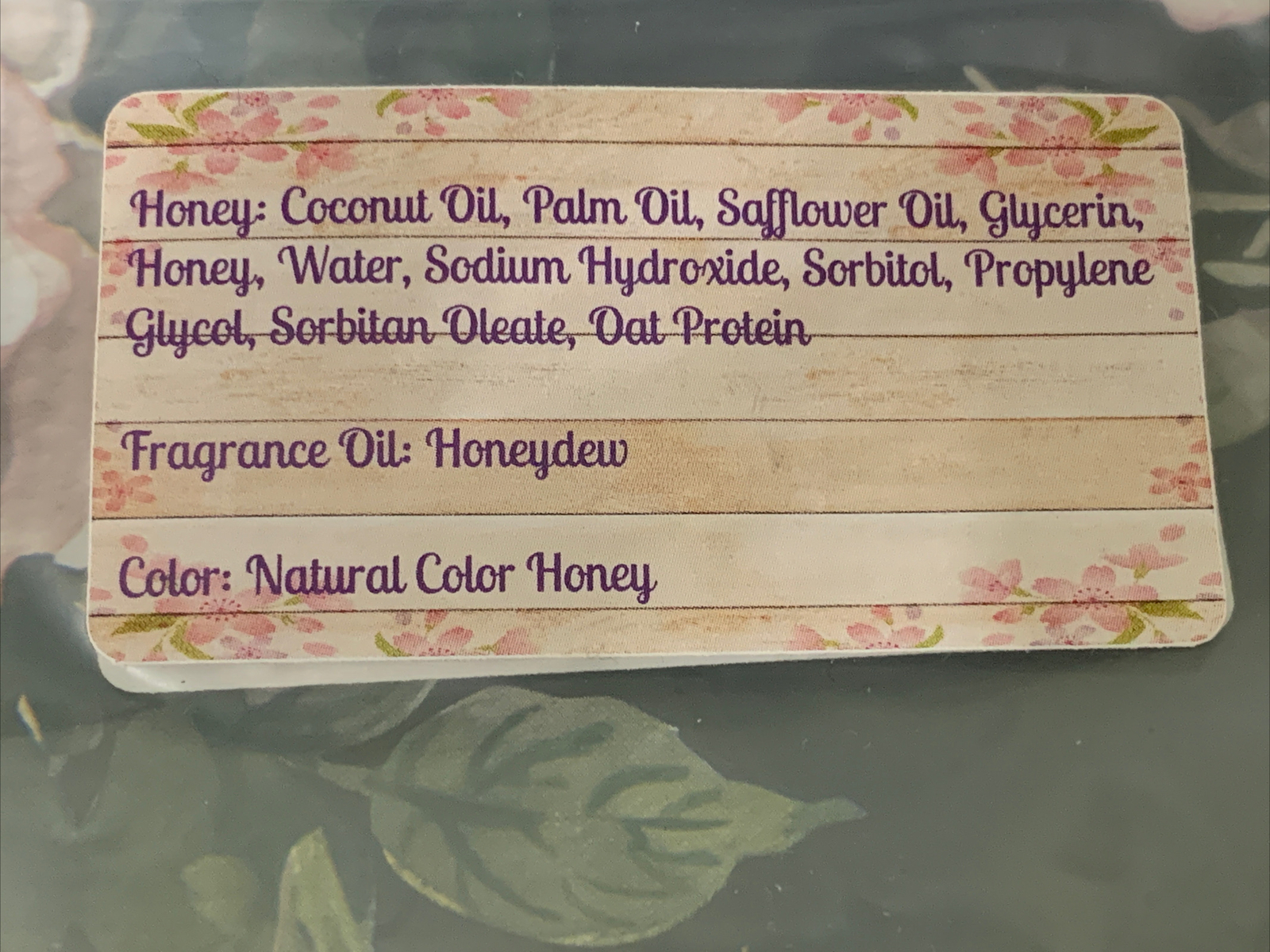 Bee & Honeycomb With Honeydew Bar soap